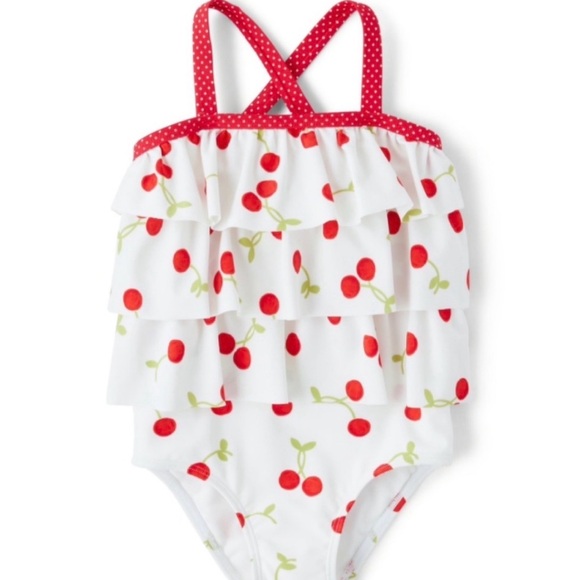 Gymboree Other - 🆕Gymboree • Very Cherry 🍒• Swimsuit
